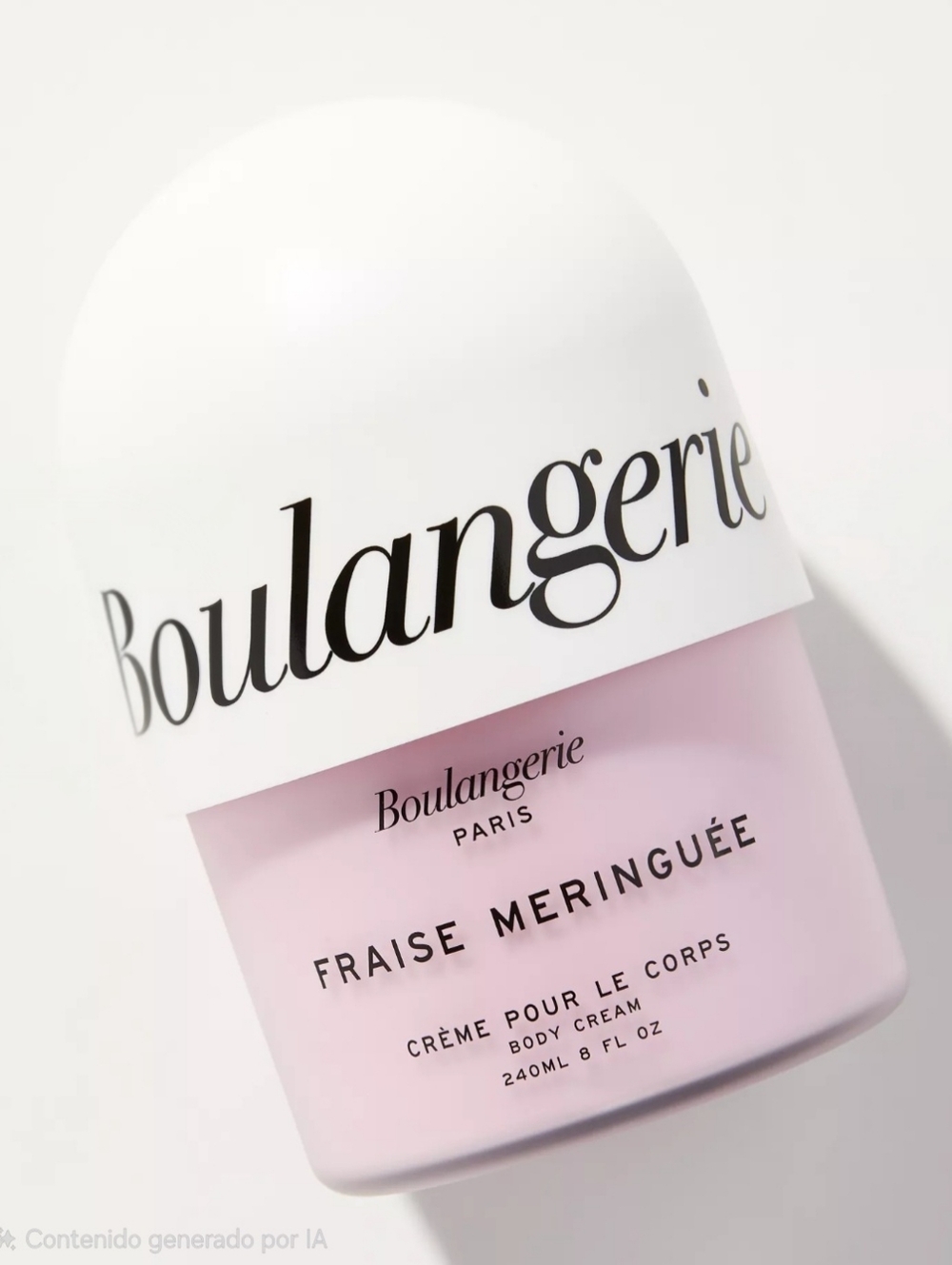 Boulangerie Fraise Meringuée Body Cream Urban Outfitters - White & Light Pink